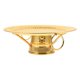 thumbnail image 3 of Golden Iron Fruit Plate Snack Holder For Kitchen And Dining Room Displaying Desserts 1Pack, 3 of 5