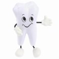 thumbnail image 2 of 1pc Tooth-figure Squeeze Toy Soft Pu Foam Tooth Doll Model Shape Dentist Gift Banmo, 2 of 5