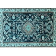 thumbnail image 1 of Ahgly Company Indoor Rectangle Animal Light Blue Traditional Area Rugs, 8' x 12', 1 of 4