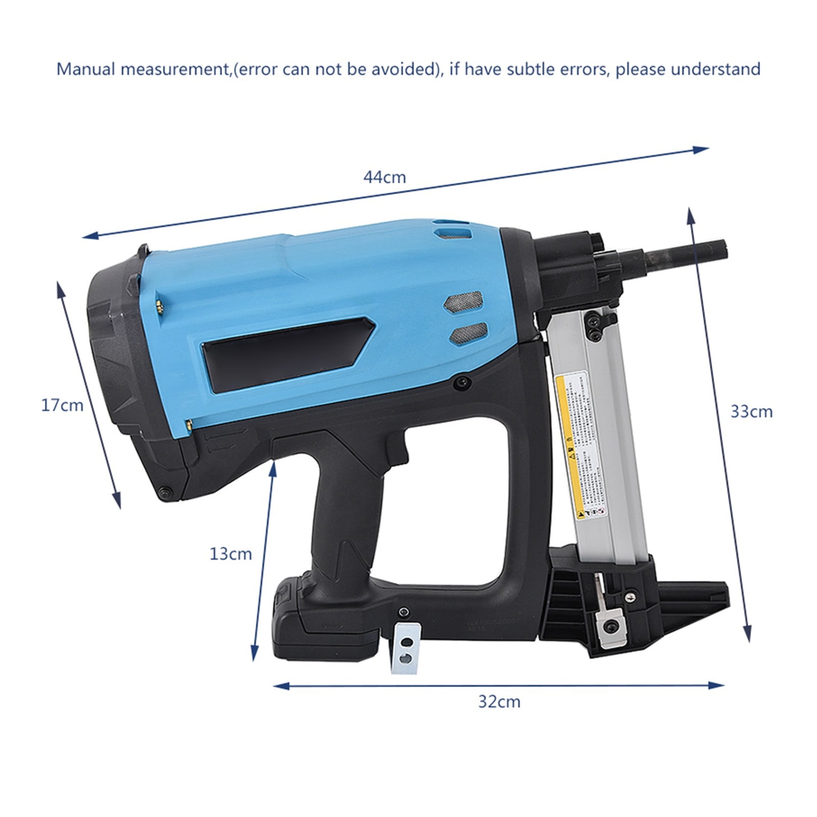 GSN50A/50 Gas Nail Gun Woodworking Doors Window Dedicated Nailing Device Electric Nail Gun 2-3 pcs/sec DC6V