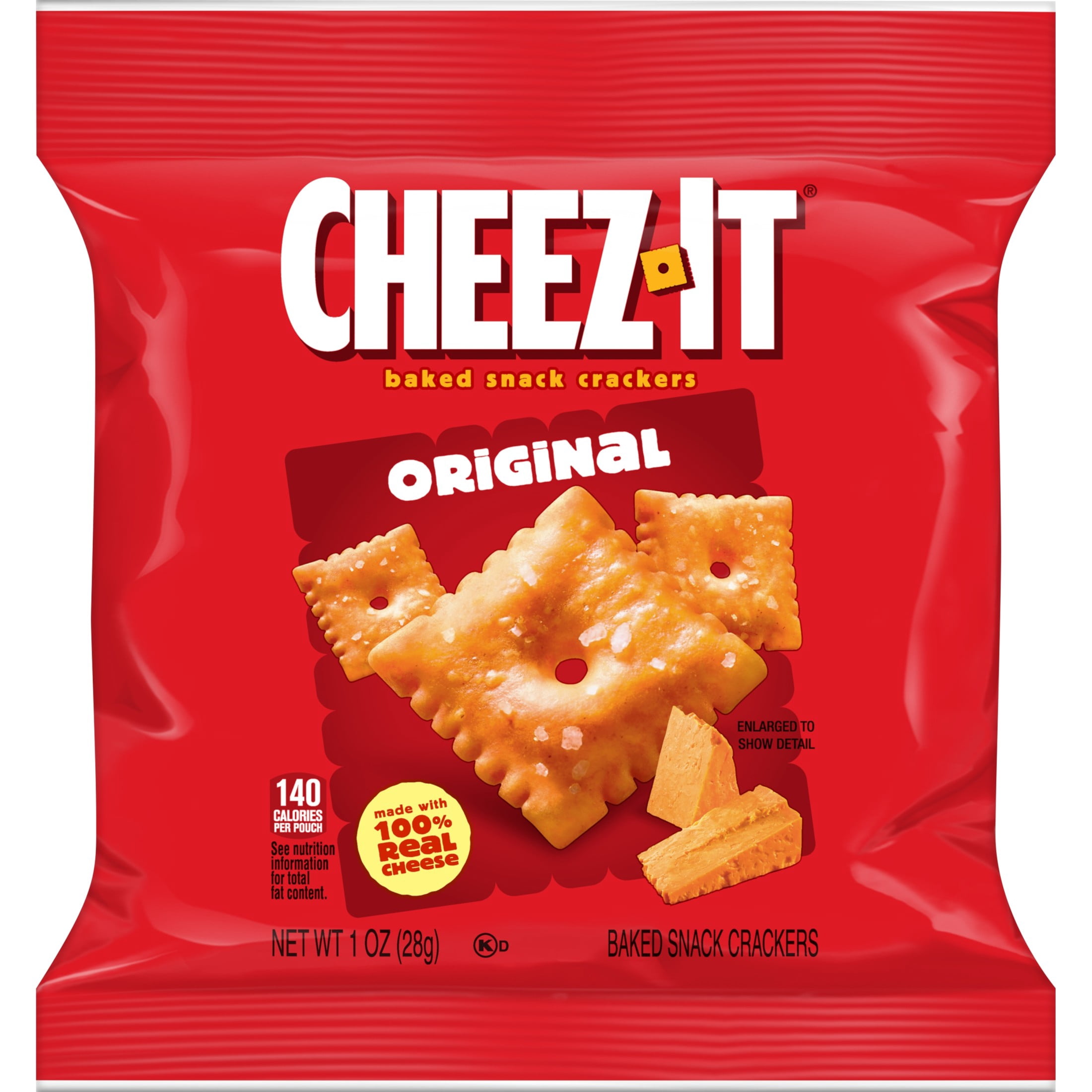 Cheez-It Original Cheese Crackers, Baked Snack Crackers, 40 Count