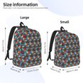 thumbnail image 3 of Yiaed Funny Owls Print Backpack, Premium Laptop Backpack, Travel Backpack for Women, Lightweight Backpacks, Comfortable Back Pack-Small, 3 of 5