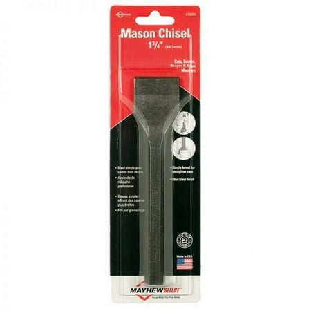 UPC: 0081243356024 | Mayhew Tools 35602 1.75 x 7.5 in. Mason Chisel
