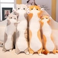 thumbnail image 1 of Muñeco de gato de peluche de 50/70/90cm, lindo gatito de peluche suave de dibujos animados, almohada para dormir, 1 of 3