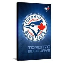 MLB Toronto Blue Jays - Logo 16 Canvas Wall Poster, 14.725" x 22.375"