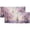 Pattern-1, variant on Rustic Paris Kitchen Valance Curtain Rod Pocket Purple Lavender Eiffel Tower Floral Flower Birds Window Treatment for Living Room Bedroom Bathroom 54 by 18 in, 2 Panel