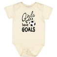 thumbnail image 3 of Inktastic Girls Gotta Have Goals Soccer Girls Baby Bodysuit, 3 of 5