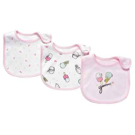 Fashionable Cotton Baby Bibs Newbron Burp Cloth Toddler Kids Feeding Apron Multi-use Saliva Towel Scarf Bibs Baby Stuff Ice Cream