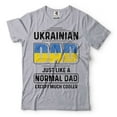 thumbnail image 5 of Ukrainian Patriotic Shirt For Dad Cool Dad Shirt Father Gifts Father's Day Ukrainian Shirt (4X-Large Black), 5 of 6