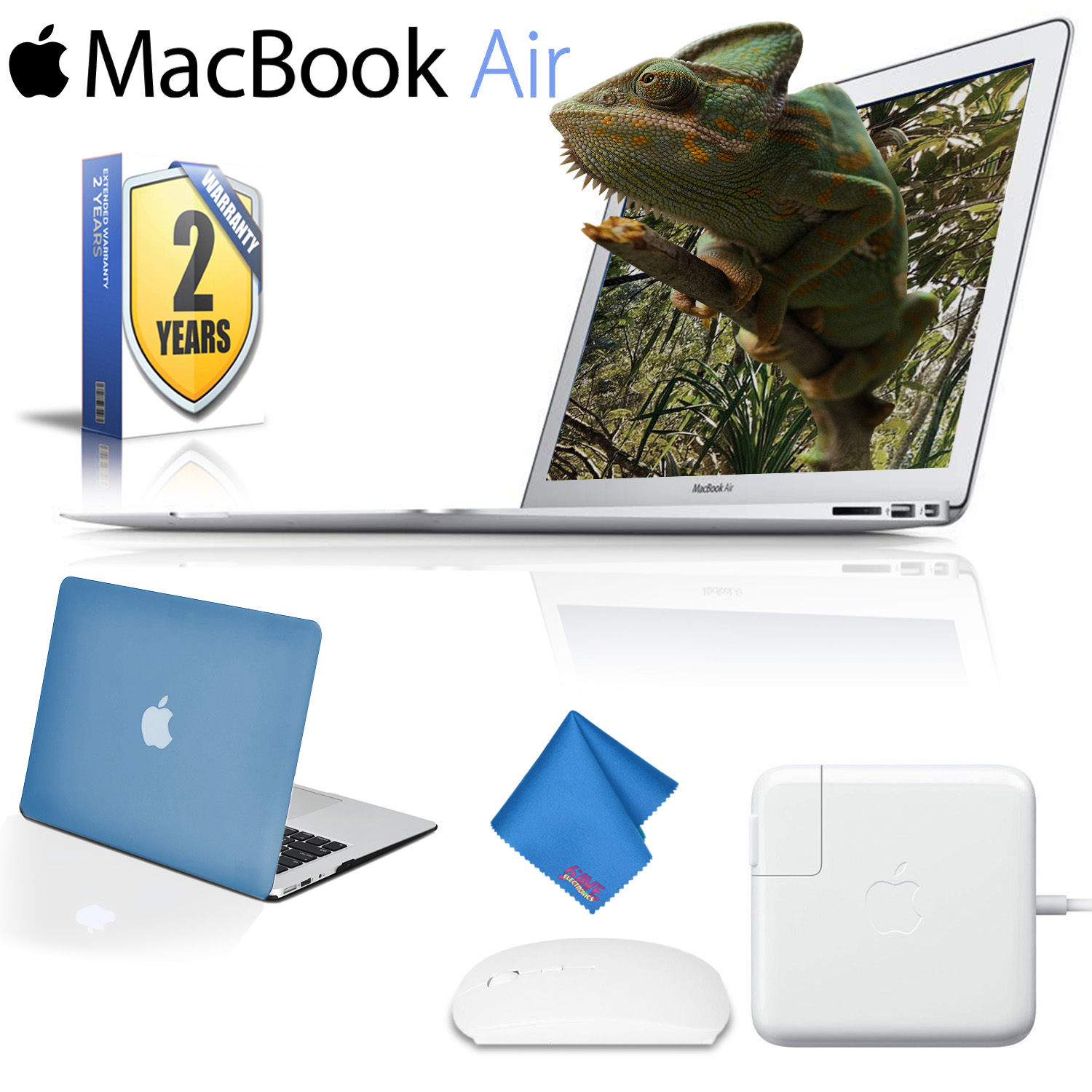 Apple 13.3" MacBook Air + Extended Warranty Bundle
