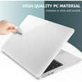 thumbnail image 7 of Laptops Crystal Case for Macbook Air 15.3 A2941 M2 Chip for MacBook Pro 16 A2485 A2780 15.4 A1398 A1286 A1707 A2141 Accessories (Crystal Green,12 inch A1534 A1931), 7 of 7