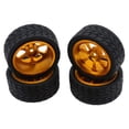 thumbnail image 1 of fastboy Aluminum Alloy 1/14 Wheel Rims RC Upgrade Part 4x Wear-resistant Rc Wheel Rims For Wltoys 144001 RC Car Part Golden, 1 of 6