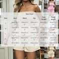 thumbnail image 4 of Dianli Gifts Fashion Women Ruffled Stripe Print Tube Top and Shorts Casual Two Piece Set, Trendy Sleeveless Pullover with Elastic Waist, Stylish Comfy Summer Lounge or Party Outfit Pink M, 4 of 7