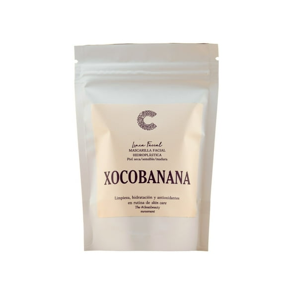 Mascarilla Facial Coco Cosmética Natural Xoco Banana
