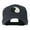 Navy, variant on Traditional Chinese Symbol Yin and Yang Embroidered Cap - White OSFM
