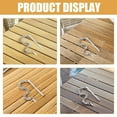 thumbnail image 3 of BESTYASH Umbrella Fixing Part 3Pcs Silver Steel For Garden And Patio Umbrellas, 3 of 8