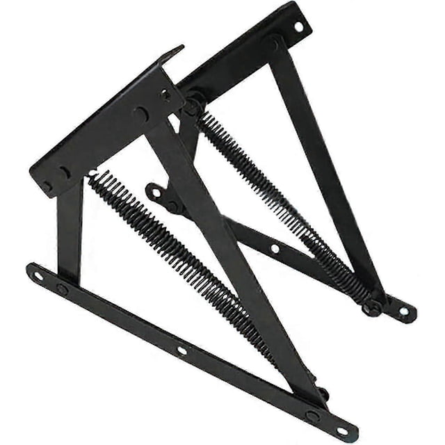Sofa Bed Storage Lifting Mechanism with Spring Hinges for Hinged Recliners and Beds Equipped with Bed Boxes