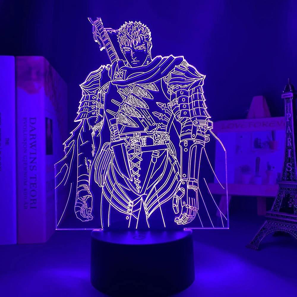 Buy StarLaser Zoro Manga452 3D Illusion Night lamp Anime Home Decor Light 7  Color Changing Light with Remote Control Online at Low Prices in India   Amazonin