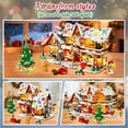 thumbnail image 2 of TERRAMUS Advent Calendar Gingerbread House Building Set, 3-in-1 Transforming Christmas Village Mini Bricks, Toys for Kids Teens Age 10+, 2 of 9