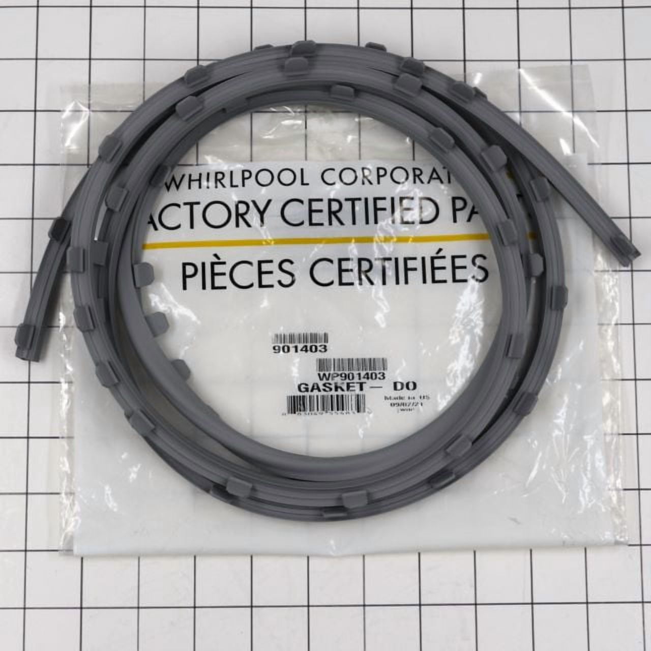 Whirlpool Dishwasher Door Seal WP901403