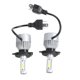 thumbnail image 1 of 2 x S2 H4 72W 8000LM led Headlight Car Hi/Lo Beam Auto Bulbs 6000K White, 1 of 5