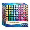 thumbnail image 4 of Roseart Colorluxe 1000 Piece Rainbow Palette Adult Interlocking Jigsaw Puzzle, 4 of 5
