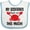 White and Blue, variant on Inktastic My Godfather Loves Me Godchild Boys or Girls Baby Bib