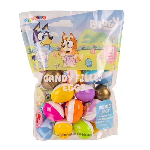 Bluey 30 Count Egg Bag With Candy for Easter