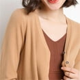 thumbnail image 4 of Baberdicy Cardigan Sweaters for Women, Women's Classic Button Down Long Sleeve V Neck Soft Knit Sweater V Neck Cardigan Sweaters for Women M, 4 of 4