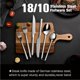 thumbnail image 4 of Juego de cubiertos KINGSTONE de 48 piezas con cuchillos para carne para 8, 4 of 7