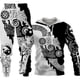 thumbnail image 1 of Conjunto deportivo para hombre: sudadera con capucha estampada en 3D., 1 of 2