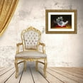 thumbnail image 3 of Chartier, Francois 32x23 Gold Ornate Wood Framed with Double Matting Museum Art Print Titled - The Offering, 3 of 4