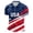 Light Blue, variant on USA 2026 Soccer Cup Style Patriotic Polo Shirt for Men, Short Sleeve Quick-Dry Mesh Breathable Top with Stars & Stripes Graphic, Lightweight Sports Jersey, 1 PC Light Blue S