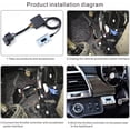 thumbnail image 5 of Throttle Response Controller Electronic 9 Modes Smart Racing Accelerator Fit for Legacy Outback Cars Green LED Black, 5 of 7