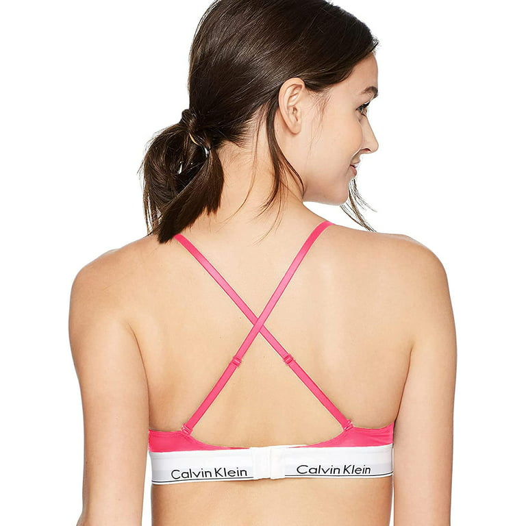 Calvin Klein Women's CK One Cotton Lightly Lined Triangle Bralette