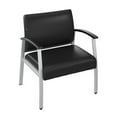 thumbnail image 2 of Bush Business Arrive Bariatric Waiting Room Guest Chair in Black Vinyl, 2 of 9