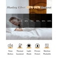 thumbnail image 5 of Blackout Curtains for Bedroom, Orange Ombre Stripes Room Darkening Window Drapes for Living Room, Farmhouse Retro Abstract Waves Art Thermal Insulated Grommet Curtains, 42x84 inch, 2 Panels, 5 of 9