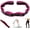 Pink, variant on Numbered resistance bands, 8-section design, with handles, adjustable, suitable for yoga, stretching, Pilates, and body shaping.