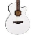 thumbnail image 4 of Dean AXcess Performer Acoustic/Electric Guitar, White, AX PE CWH  LLPACK Case Bundle, 4 of 13