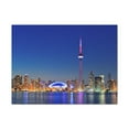 thumbnail image 2 of Toronto Night Skyline Canvas Artwork Breathtaking Stunning Cityscape for Home Decor Ready to Hang, 2 of 18