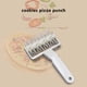 thumbnail image 3 of Batería de Cocina Pizza Galletas Masa Rodillo Pastelería Pie Aguja Ruedas Pan Perforadora (L) Tmvgtek Libre de BPA, 3 of 7