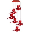 thumbnail image 1 of 1PCS Solar Bee Wind Chime - Red Shell 6 Lamp Head Flamingo Adepaton CPB-US-DYP154-8, 1 of 4