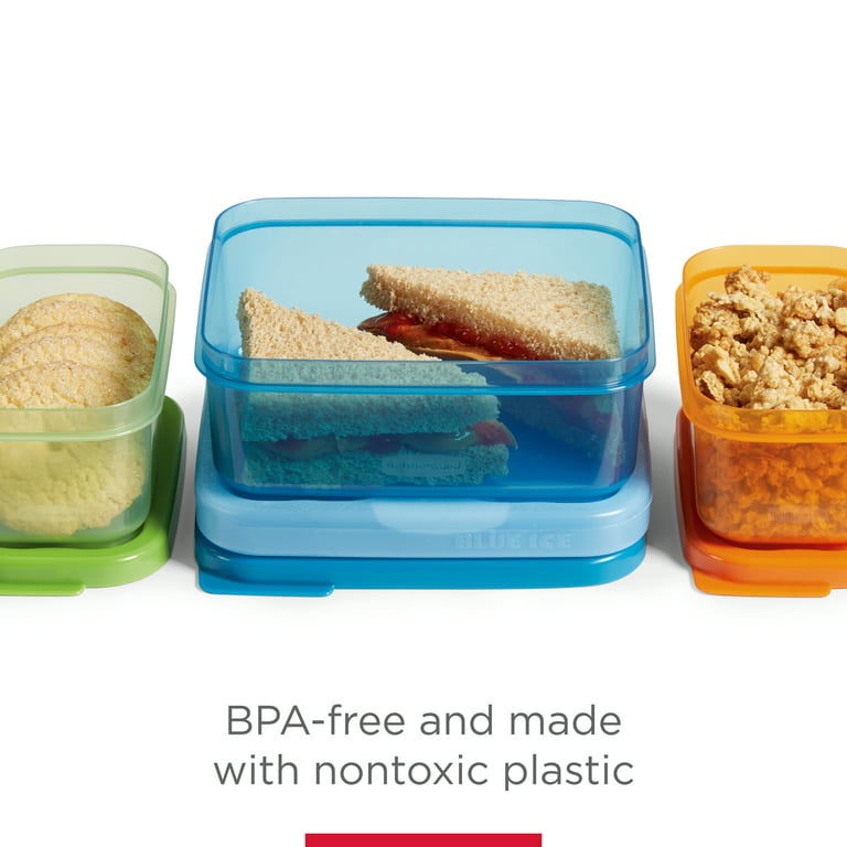 Rubbermaid Lunch Blox Snack Kit - New