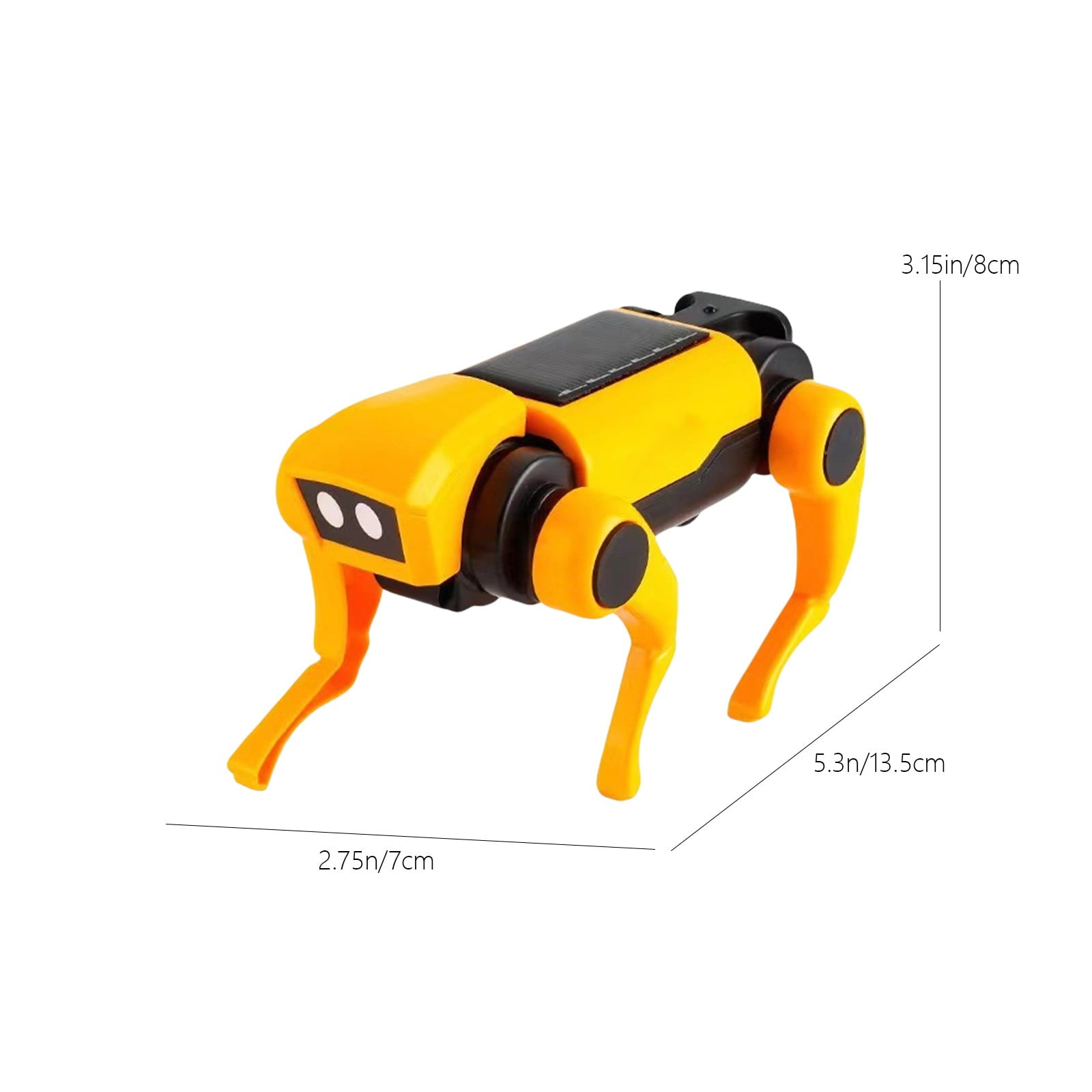 Lekihaqq 2 Packs Solar Powered Robot Dog Kit, STEM Educational DIY Building Toy, Physics Science Project for Teens & Adults, Creative Hands-On Learning Engineering Set
