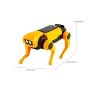 Lekihaqq 1 Packs Solar Powered Robot Dog Kit, STEM Educational DIY Building Toy, Physics Science Project for Teens & Adults, Creative Hands-On Learning Engineering Set