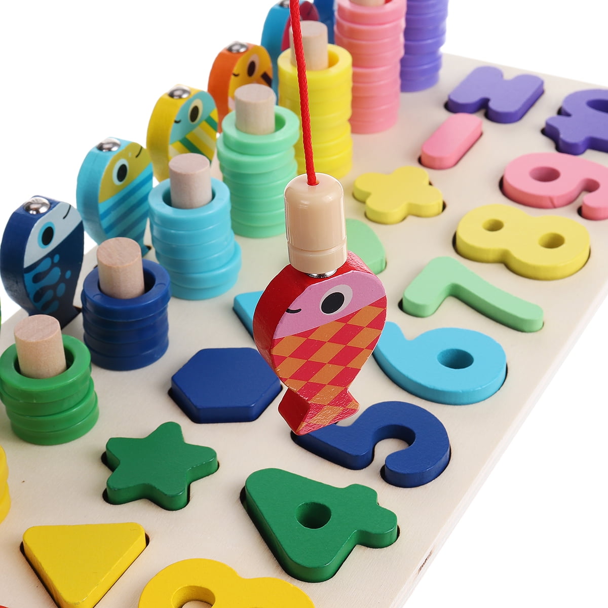 Montessori Fine Motor Skill Toys - Math Wooden Number ...