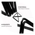 thumbnail image 3 of 36 Pcs Business Card Display Rack Triangle Shaped Table Centerpiece Black, 3 of 8