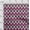 Dark Magenta, variant on oneOone Organic Cotton Poplin Twill Fabric Geometric Ikat Print Fabric By The Yard 42 Inch Wide