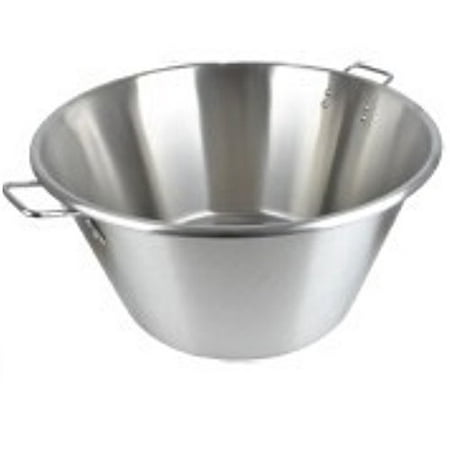 

Cazo Grande Para Carnitas Large 21 Stainless Steel Heavy Duty Acero Inoxidable Wok comal Fry