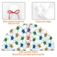 thumbnail image 4 of Lsque Cute Turtle Print Christmas Tree Skirt, Tree Skirt with Ties or Velcro, Perfect for Holiday Decorations, Halloween, and New Year-30", 4 of 7